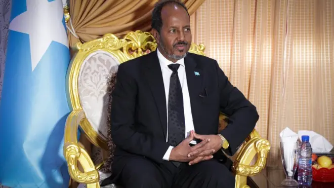 Madaxweyne cusub ee Soomaaliya Xasan Sheekh Maxamuud