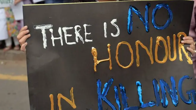 غیرت کے نام پر قتل