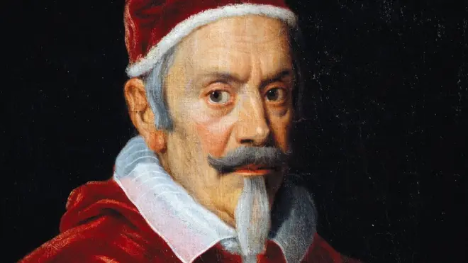 Oil portrait of Pope Alexander VII.