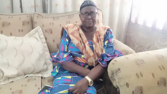 Mrs Ibifiri Daniel Hart na wife of one of di kidnap victim