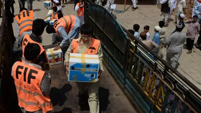 فلاح انسانیت فاؤنڈیشن سنہ 2012 سے اقوام متحدہ کی سلامتی کونسل کے تحت کالعدم قرار دی گئی ہے
