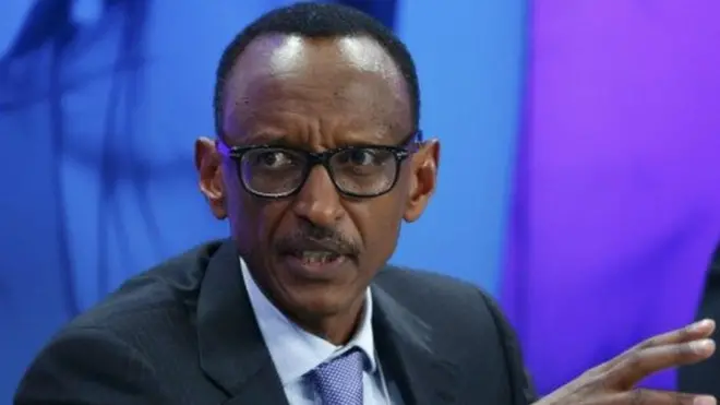 Le président rwandais Paul Kagame