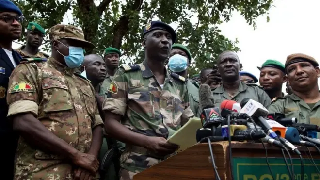 Mali coup leaders