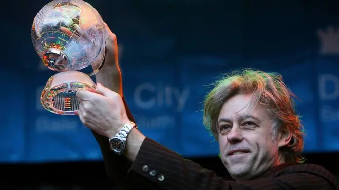 Geldof'a Özgürlük Ödülü 2006 yılında verilmişti