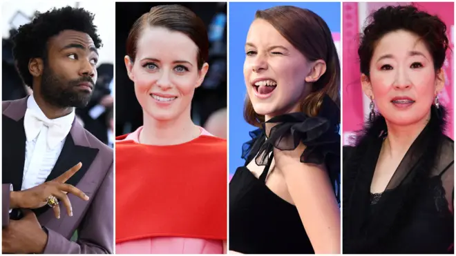 Дональд Гловер, Клэр Фой, Милли Бобби Браун, Сандра О