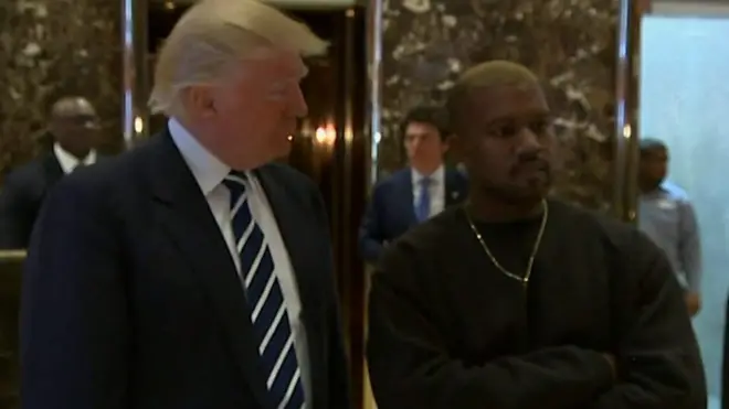 Трамп і Каньє Вест