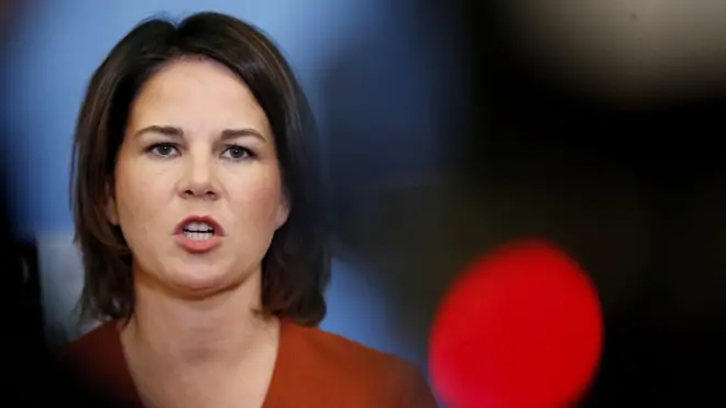 जर्मनी की विदेश मंत्री एनालीना बेयरबॉक