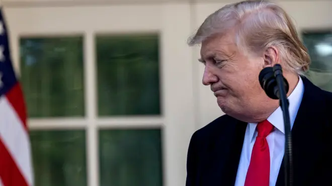 US President Donald Trump