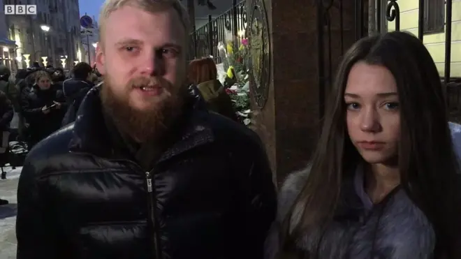 Прохожие в Москве