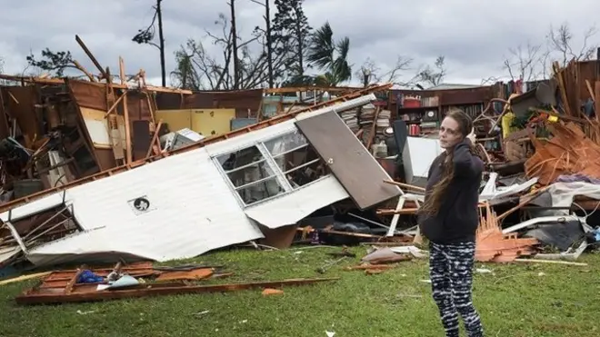 Ciudades como Panama City han quedado arrasadas por el huracán.