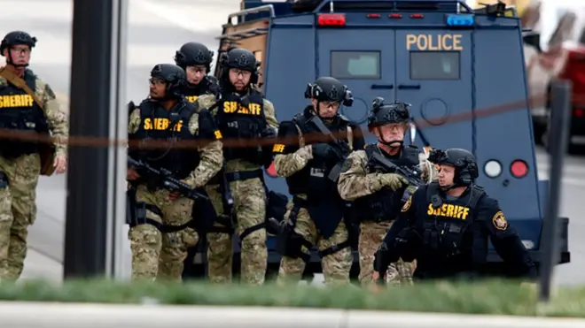 Une intervention de la police dans l'État de l'Ohio