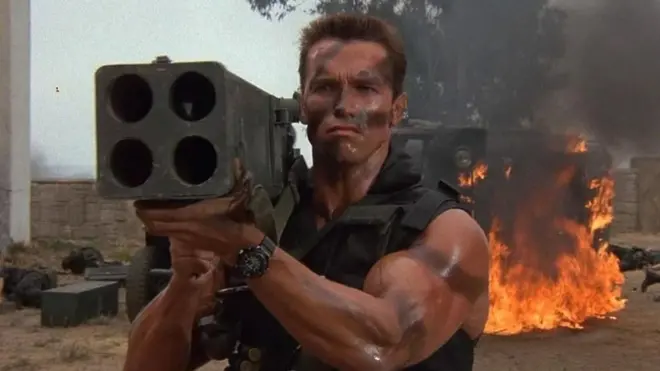 Nyuma yo kuva ku butegetsi bwa California nka Guverineri mu 2011, ubu yongeye kugaruka muri cinema, aha ni mu 1987 yari muri filimi yitwa Predator