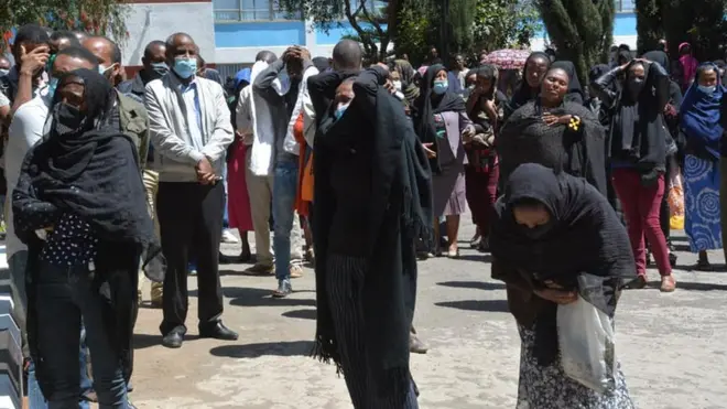 Qaar ka mid ah dadka la dilay oo loo barooranyo