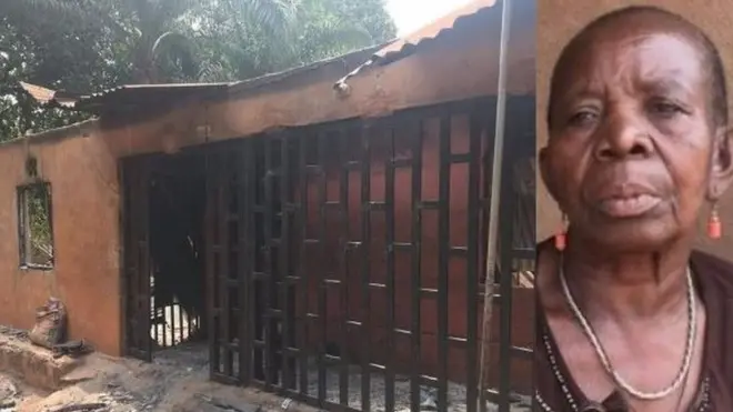 Benedett Okeze na ezinaụlọ ya enweghị ebe ha na edobe isi n'ihi n'ọkụ ọgbụgba.