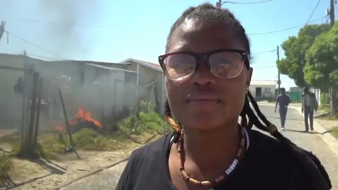 Xoliswa Jubeju, founder of Khayelitscha Cats