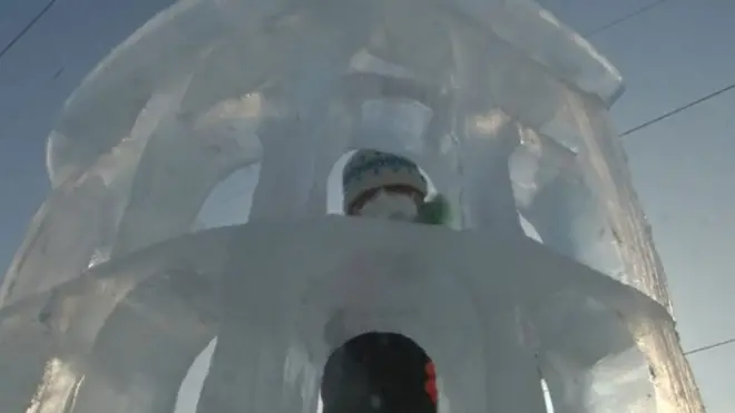 крижані скульптури