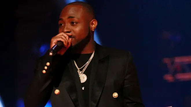 Nigeria musician Davido