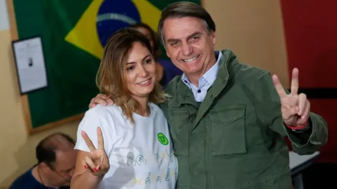 Michelle Bolsonaro.