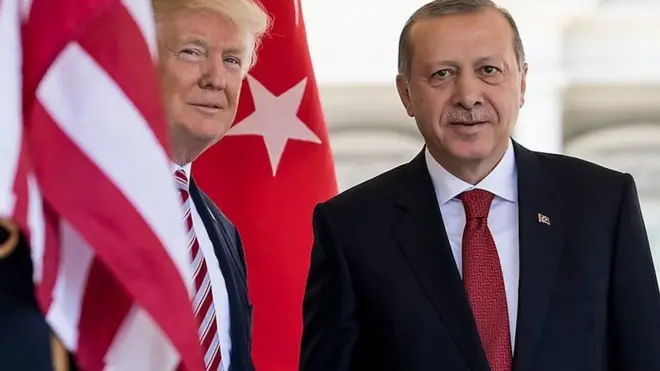 امریکی صدر ڈونلڈ ٹرمپ اور ترک صدر طیب اردوغان کے مابین ایک قریبی تعلق ہے