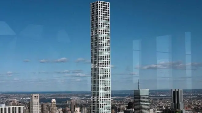 مین ہٹن کے افق پر 432 پارک ایونیو عمارت