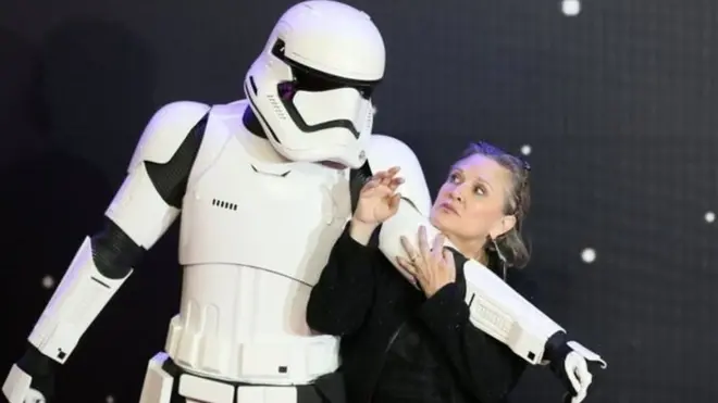 سٹار وارز کی تازہ ترین فلم روگ ون رہی ہے جس میں شہزادی لیا کی واپسی ہوئی ہے