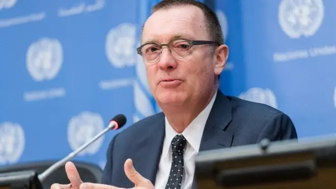 Gaanfa Afrikaatti ergamaan addaa US Jeefrii Feltimaan