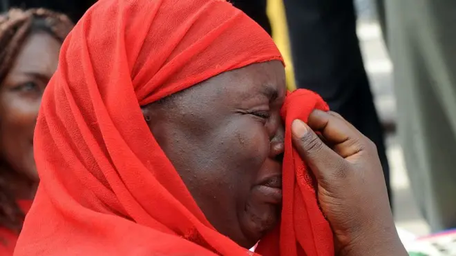 Mama of one of di Chibok girls for 2014