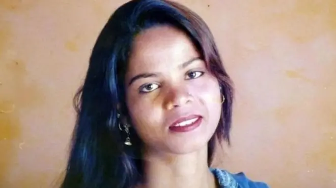 Asia Bibi alifungwa mwaka 2010 baada ya kushutumiwa kumkashifu mtume Muhammad
