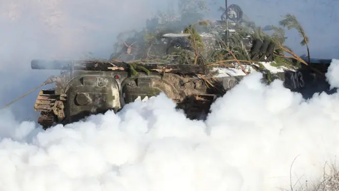 All eyes are on Russia's military movements around Ukraine