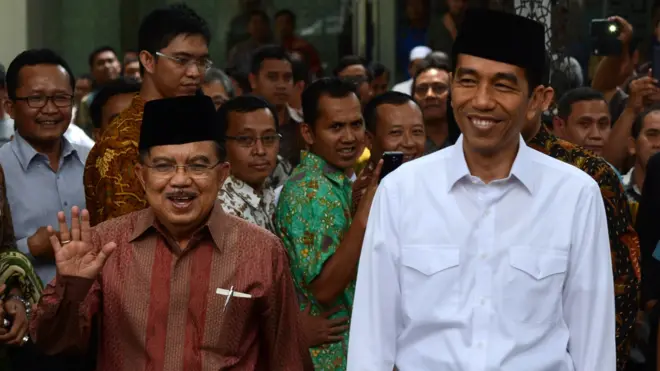 Jokowi dan Jusuf Kalla