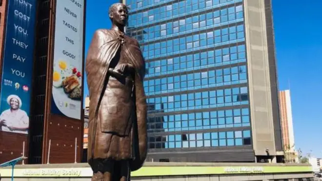 Zimbabwe mark di day with stature for one woman for di 19th century wey fight against colonialism