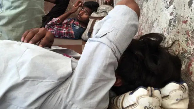 મજૂરની તસવીર