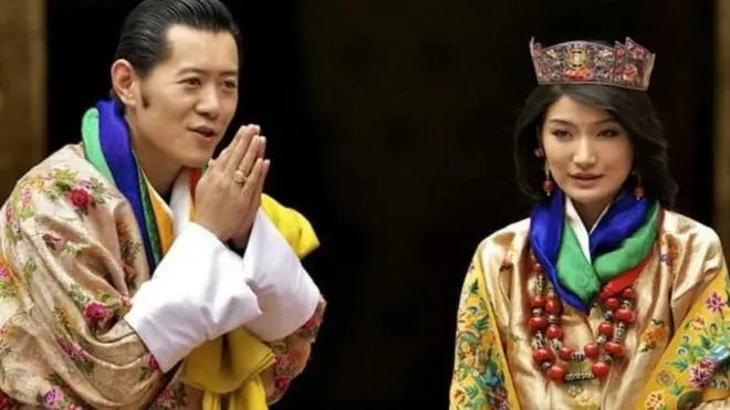 भुटानी नरेश र रानी