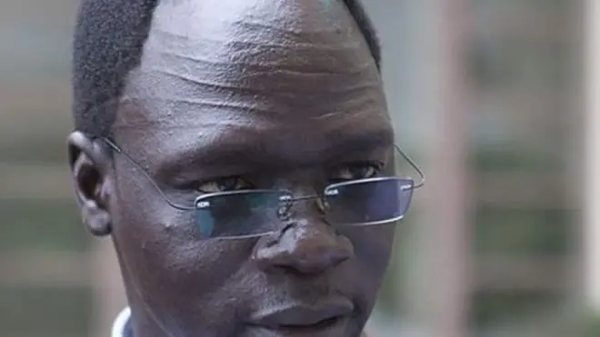 James Gatdet Dak ayaa Nairobi lagu xiray