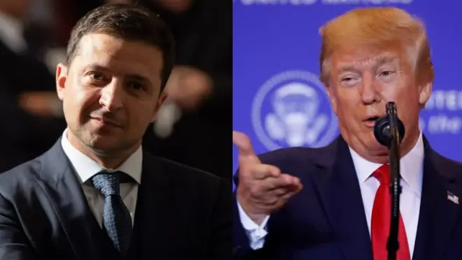Zelensky and Trump