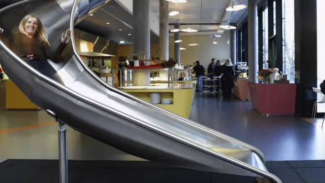 Would a slide in the office persuade you into work?