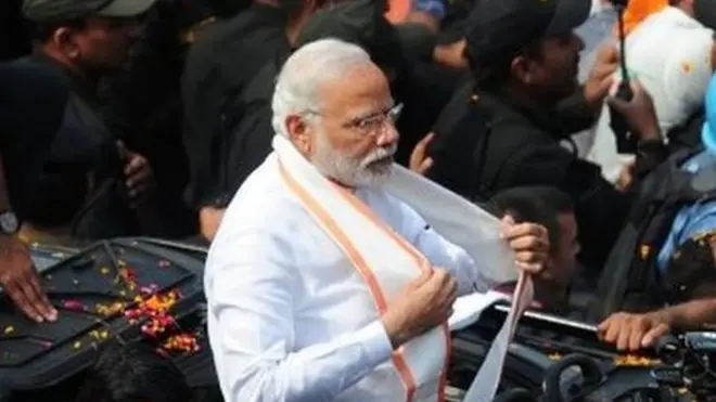 वाराणसी में मोदी की रैली