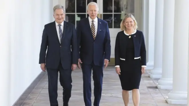 Sauli Niinisto, Joe Biden, Magdalena Andersson