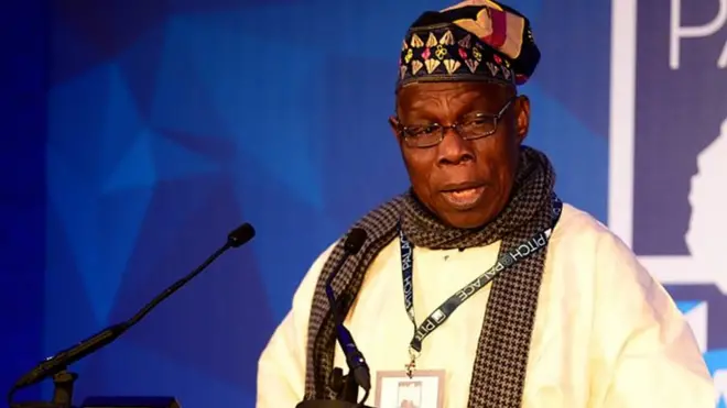 Olusegun Obasanjo na former president wey rull Nigeria two different period - 1976 and 1999