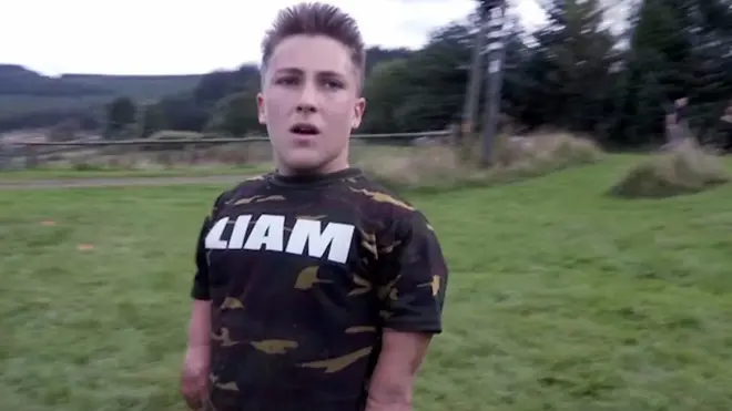 Liam se había planteado correr una media maratón, pero aceptó el desafío para un programa de la BBC y en beneficio de una organización que lucha contra el cáncer.