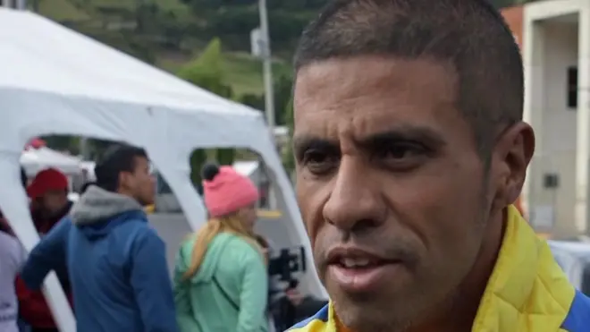 Migrante venezolano en Ecuador