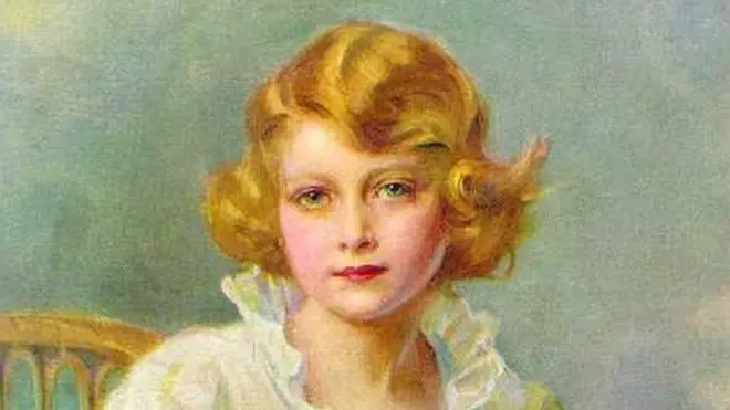 Artist Philip de László painted the young princess in 1933
