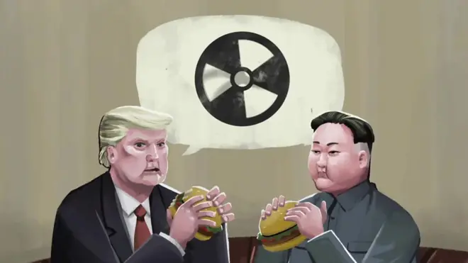 trump and kim