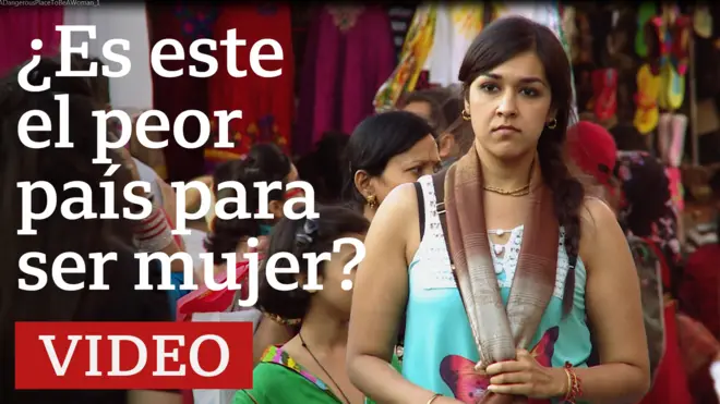 Mujer india en Delhi