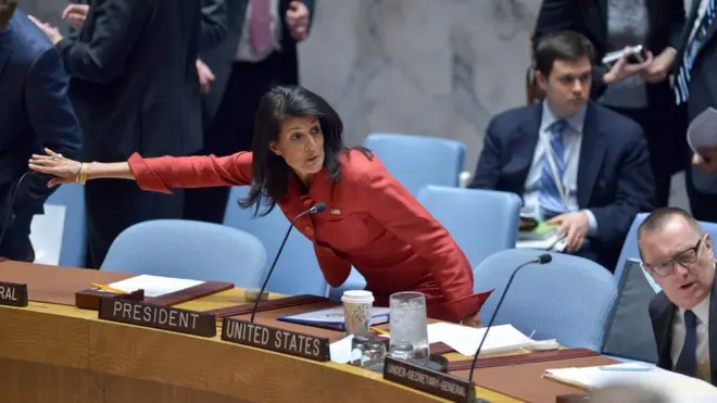 США сейчас председательствуют в Совбезе