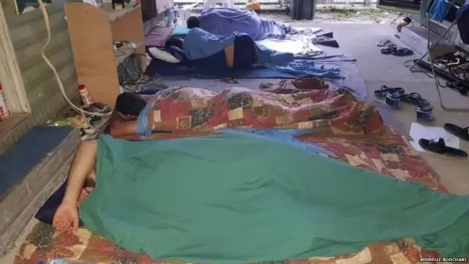 The men have been without electricity, food, security and medical staff for a week