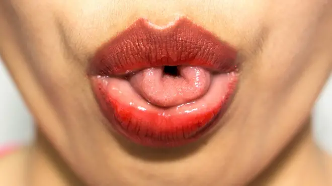 Язык трубочкой