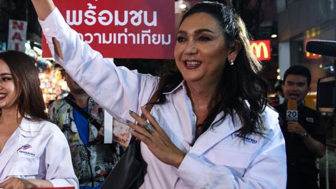 泰國首位變性總理候選人期許帶來更多平等。
