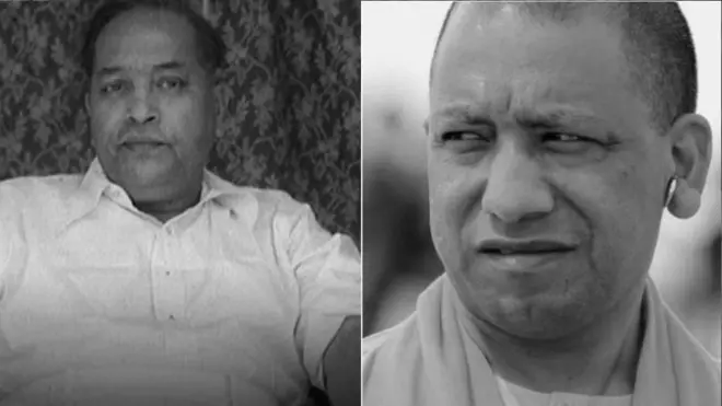 डॉ. आंबेडकर आणि मुख्यमंत्री योगी आदित्यनाथ
