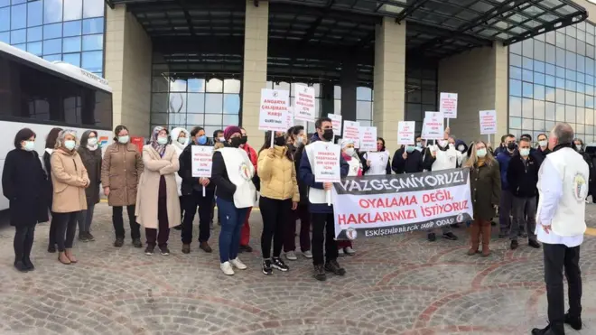 Türkiyə, həkim, səhiyyə, etiraz